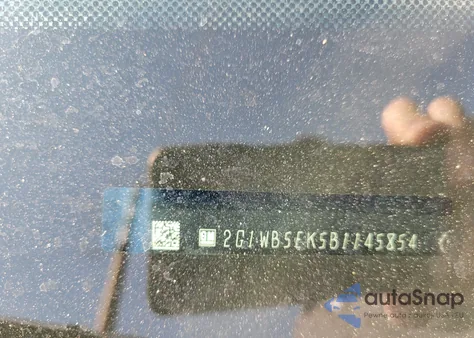 2011 Chevrolet Impala Lt from USA, damaged, VIN 2G1WB5EK5B1145854